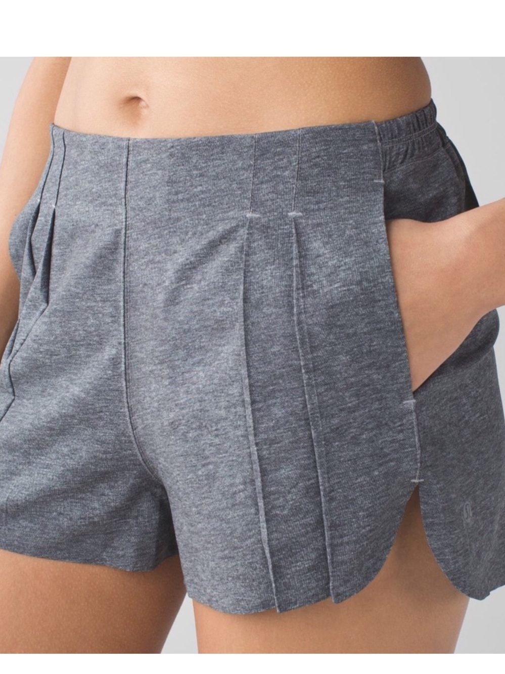 Lululemon &go Endeavor Gray Shorts 4